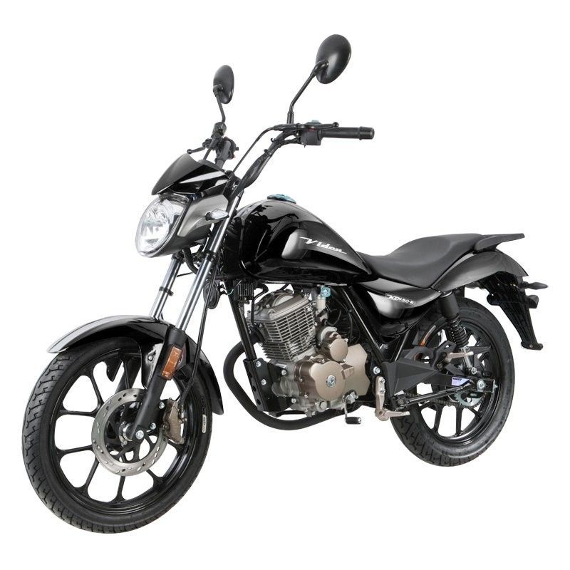 Moto 125cc homologuée 2 personnes Kiden KD125-K noir - Photo n°1