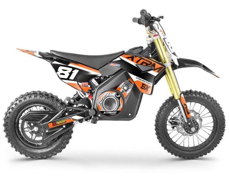 Moto cross électrique 1100W lithium FX orange 12/10 - Photo n°1