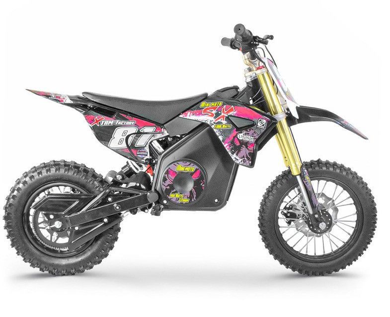 Moto cross électrique 1100W lithium FX violet 12/10 - Photo n°1