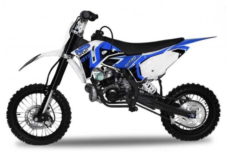 Moto cross enfant NRG GTS 50cc 14/12 automatique bleu - Photo n°1