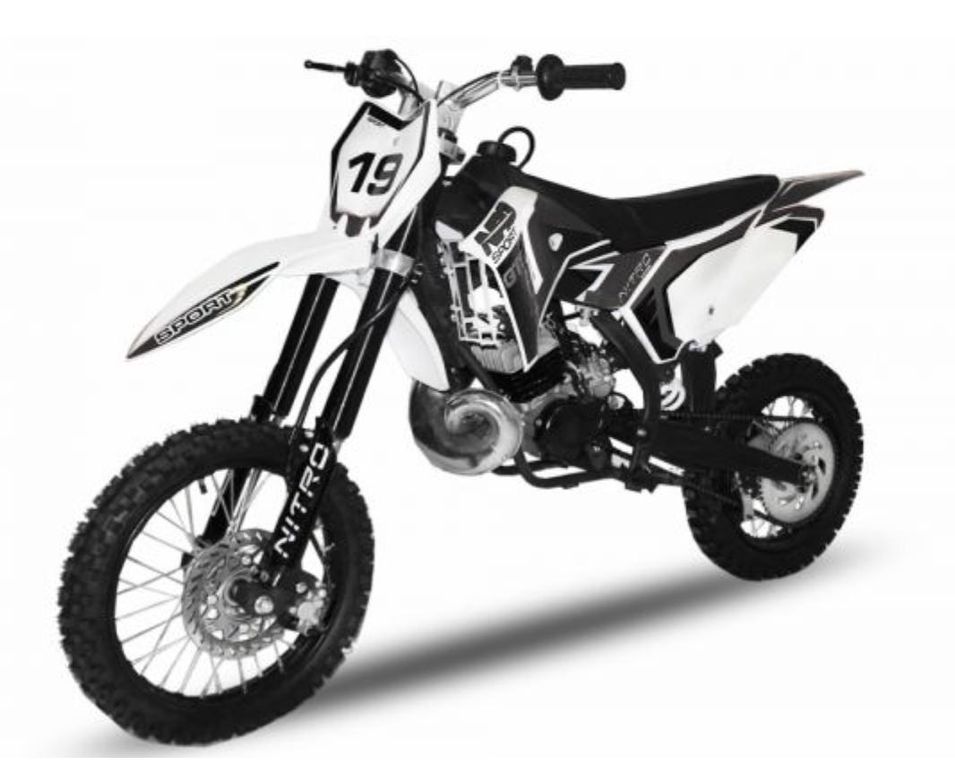 Moto cross enfant NRG GTS 50cc 14/12 automatique noir - Photo n°1