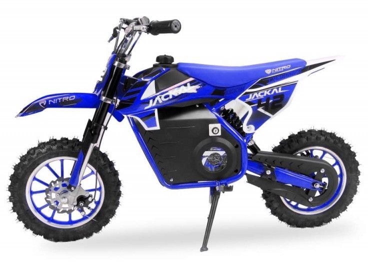 Moto enfant 1000W bleu 10/10 pouces Speenk - Photo n°1