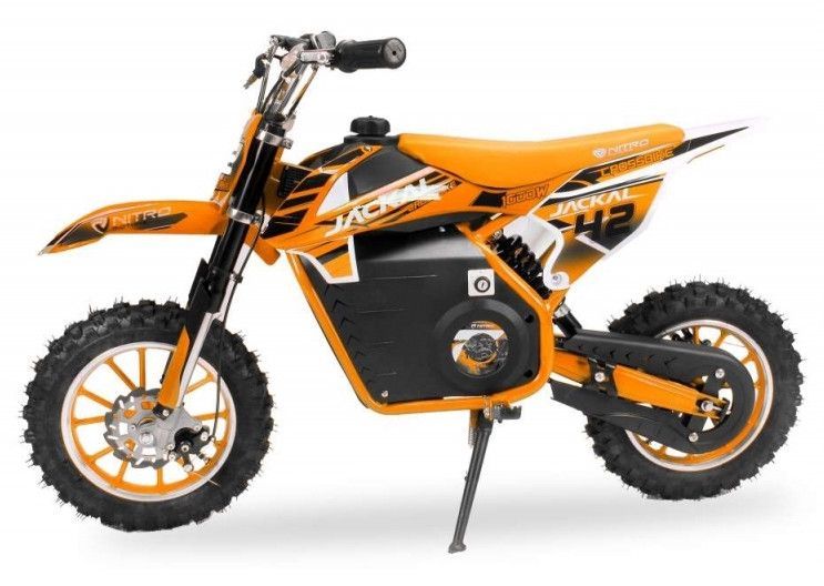 Moto enfant 1000W orange 10/10 pouces Speenk - Photo n°1