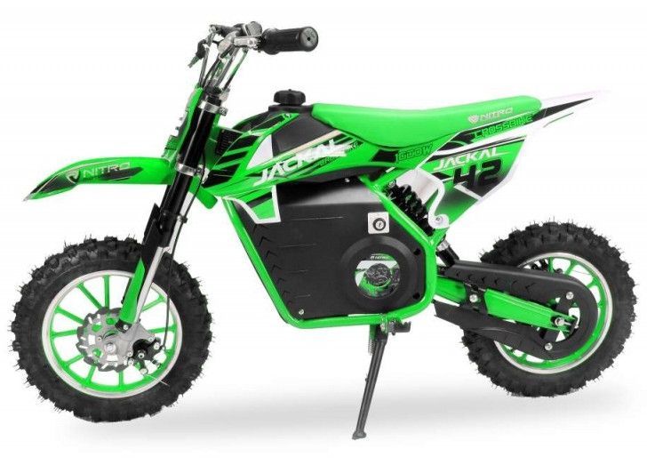 Moto enfant 1000W vert 10/10 pouces Speenk - Photo n°1