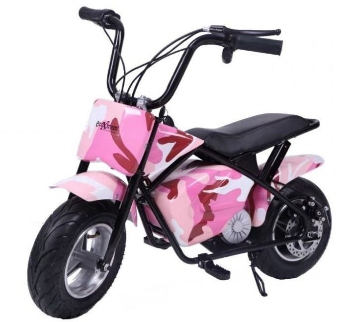 Moto enfant électrique rose graffity 300W lithium Kopar - Photo n°1
