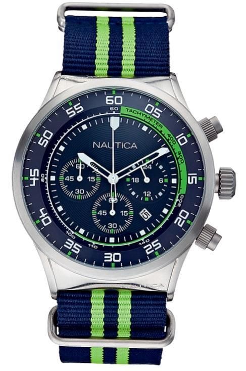 Nautica Nst 17 - Chrono - Multif. - Data - 44mm - Wr : 50mt A18706G - Photo n°1