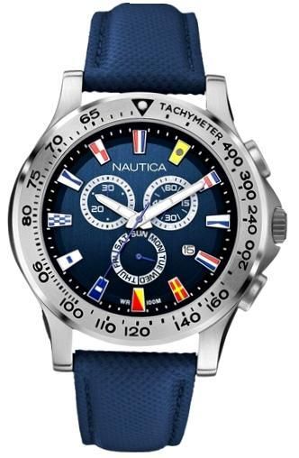 Nautica Nst 600 Chrono Flag A19597G - Photo n°1