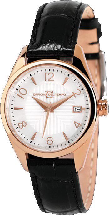 Officina Del Tempo elegance Lady OT1037-030WGN - Photo n°1