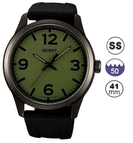 Orient Basic Sports - Black Ip Only Time Quartz - 41mm FQC0U008F0 - Photo n°1