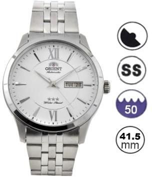 Orient Classic - Automatic - S/s Case & Bracelet - Black Dial - Day&date - Mineral Glass - Wr 50m - 41.5mm FEM7P003W9 - Photo n°1