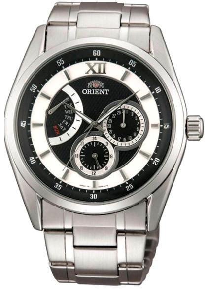 Orient Day & Date - Gent - Quartz Mov. - Mineral Crystal - Multifunction - Day & Date - S/s Case - S/s Bracelet - Wr 50m - 43mm FUU06004B0 - Photo n°1