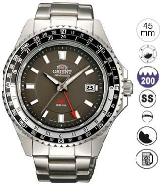 Orient Divers Sub Gmt 200 Mt. Automatic 45mm FFE06001K0 - Photo n°1