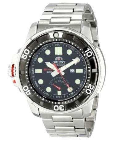 Orient M-force Professional Diver - Automatic 200mt - Power Reserve - Black Dial SEL06001B0 - Photo n°1
