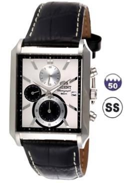 Orient Sporty Quartz Chrono Leather STTAE002W0 - Photo n°1