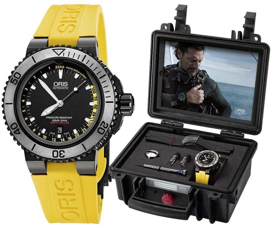 Oris Aquis Depth Gauge 733 7675 4754-SETRS - Photo n°1