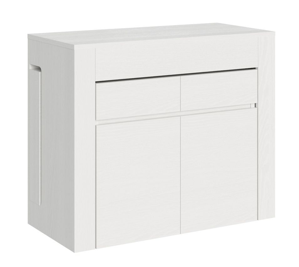 Pack console extensible et 2 bancs extensibles jusqu'à 300 cm Kalius - Photo n°1