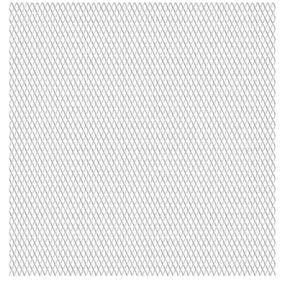 Panneau de grillage de jardin Acier inox 100x85 cm 45x20x4 mm - Photo n°1