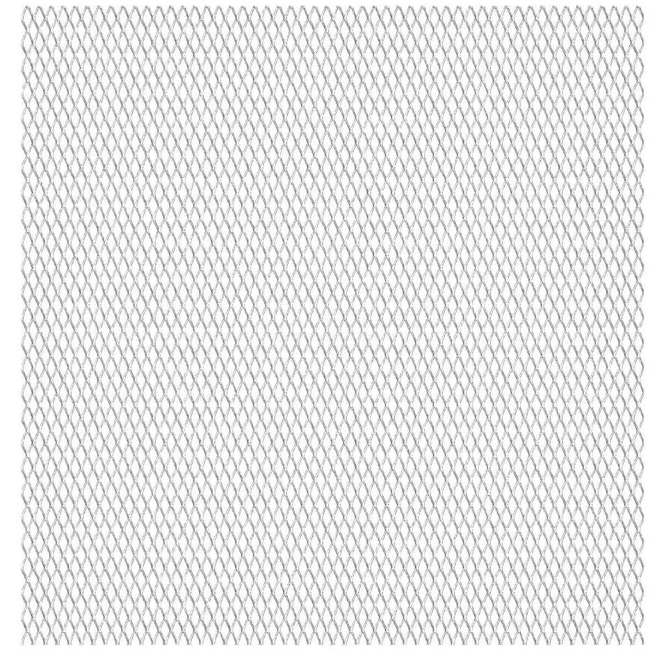 Panneau de grillage de jardin Acier inox 50x50 cm 45x20x4 mm - Photo n°1