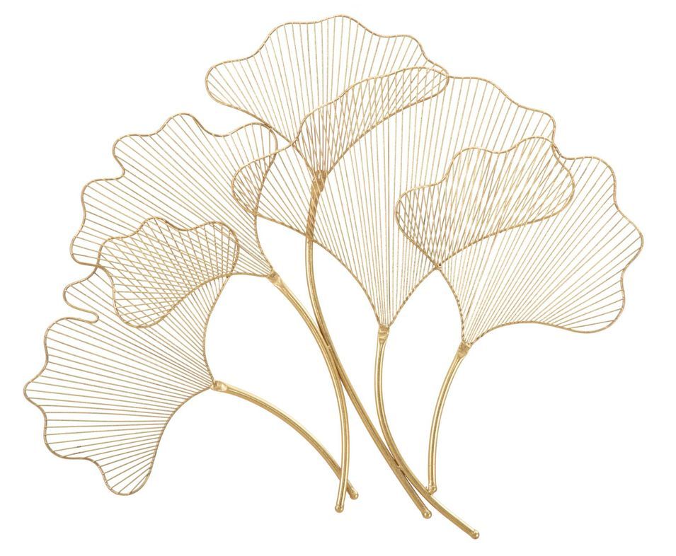 Panneau en fer glam leaf cm 79x5x68 - Photo n°1