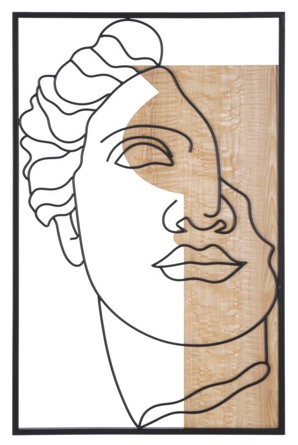 Panneau mural david -a- cm 50x2x80 - Photo n°1