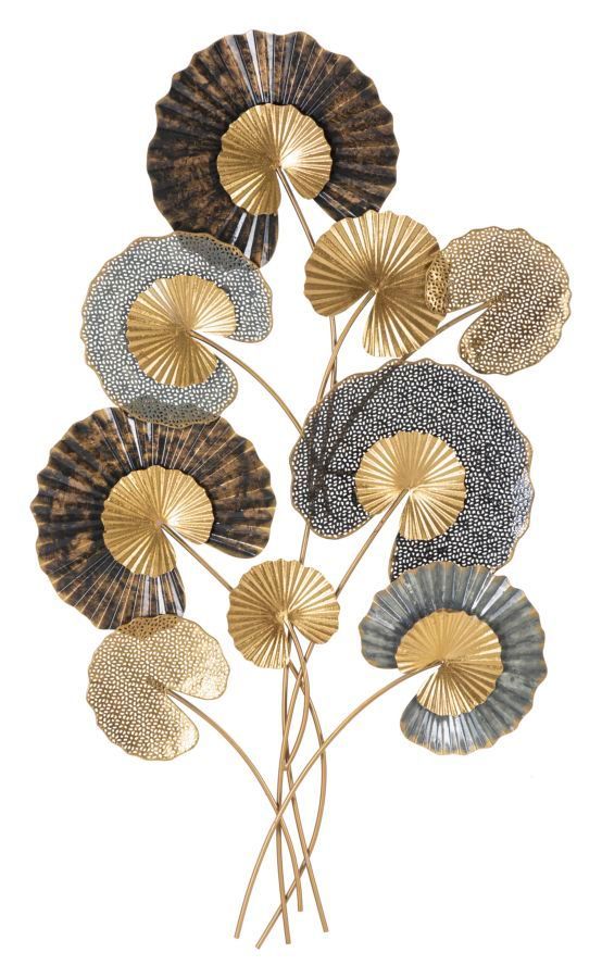 Panneau mural en fer -c- cm 63,5 x 4 x 109,5 cm - Photo n°1