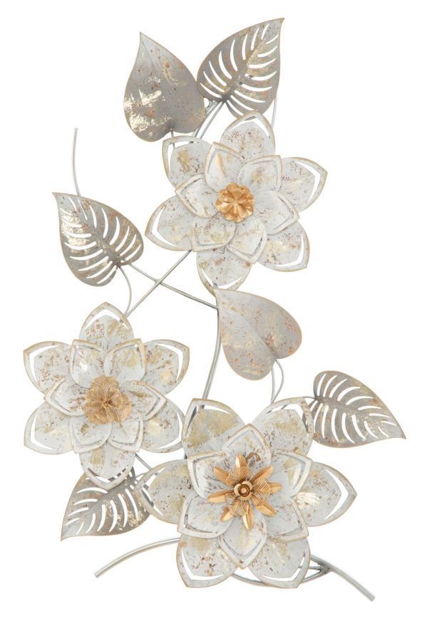 Panneau mural en fer forgé artic cm 39 x 5,5 x 67,5 - Photo n°1