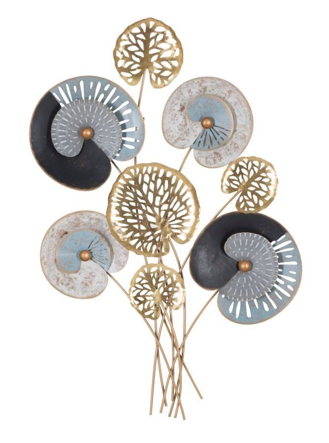 Panneau mural en fer glacé -c- cm 70x5,5x102 - Photo n°1