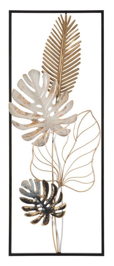 Panneau mural en fer plam -b- cm 28,5x3x74 - Photo n°1