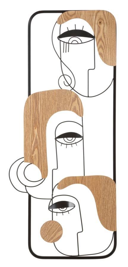 Panneau mural picassy cm 38x2x89,5 - Photo n°1