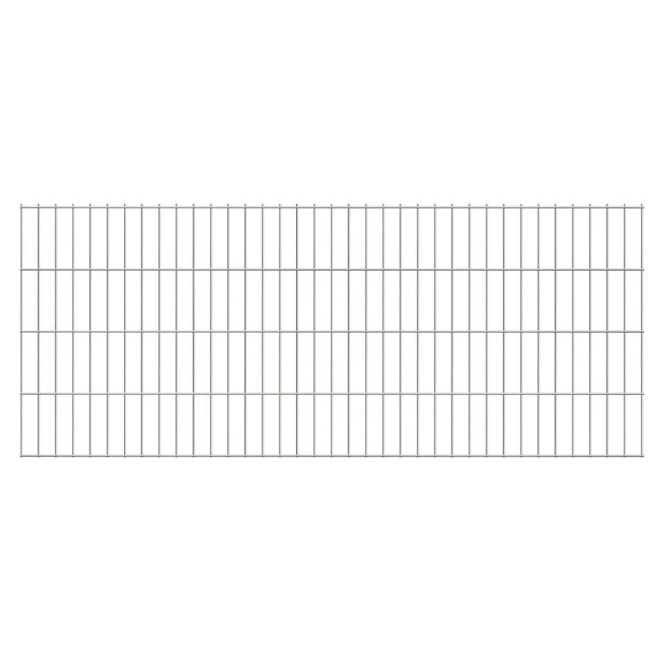 Panneaux et poteaux de clôture 2D pour jardin 2008x830 mm 22 m 2 - Photo n°1