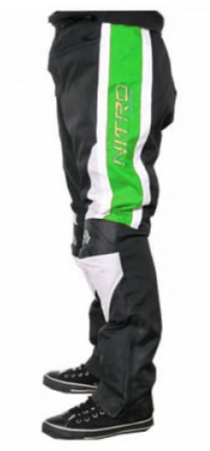Pantalon cross enfant vert Nitro Racing - Photo n°1