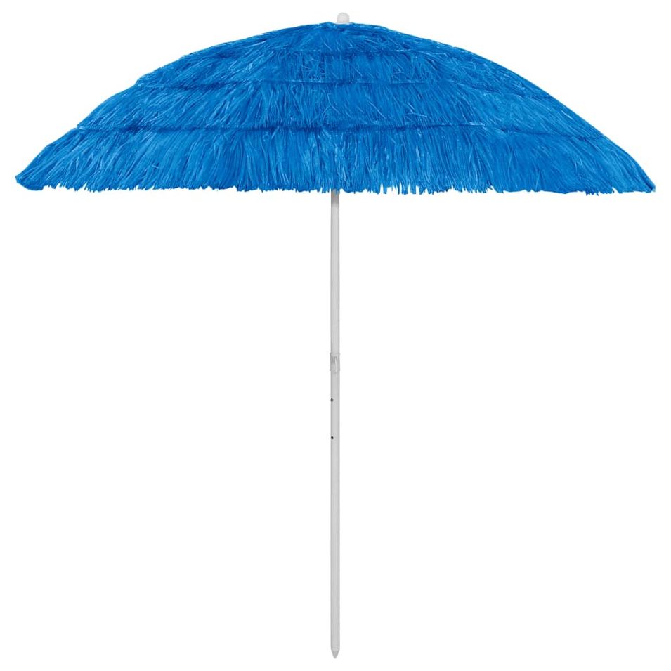 Parasol de plage Bleu 240 cm - Photo n°1