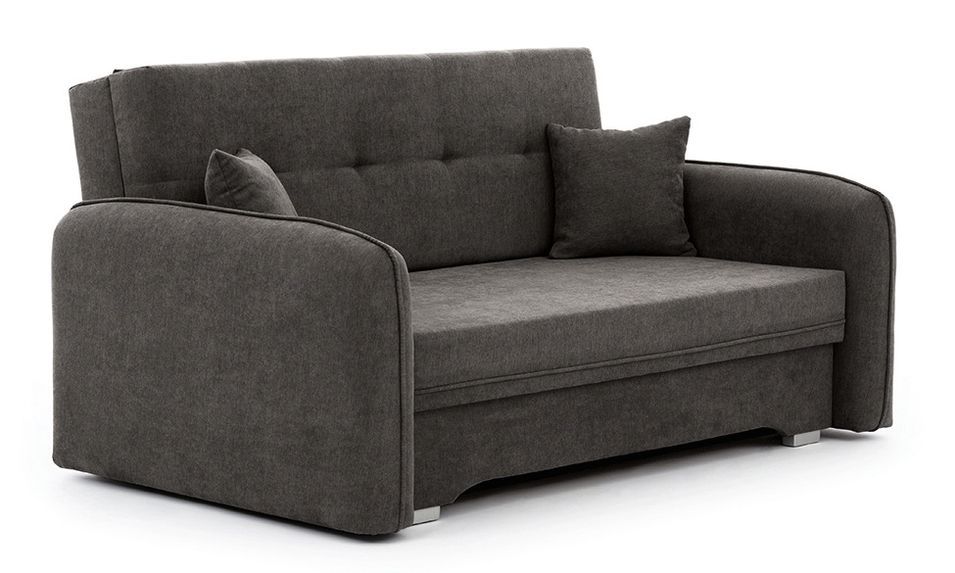 Petit canapé convertible 2 places LANY 155 cm - Compact et fonctionnalité intelligente - Photo n°1