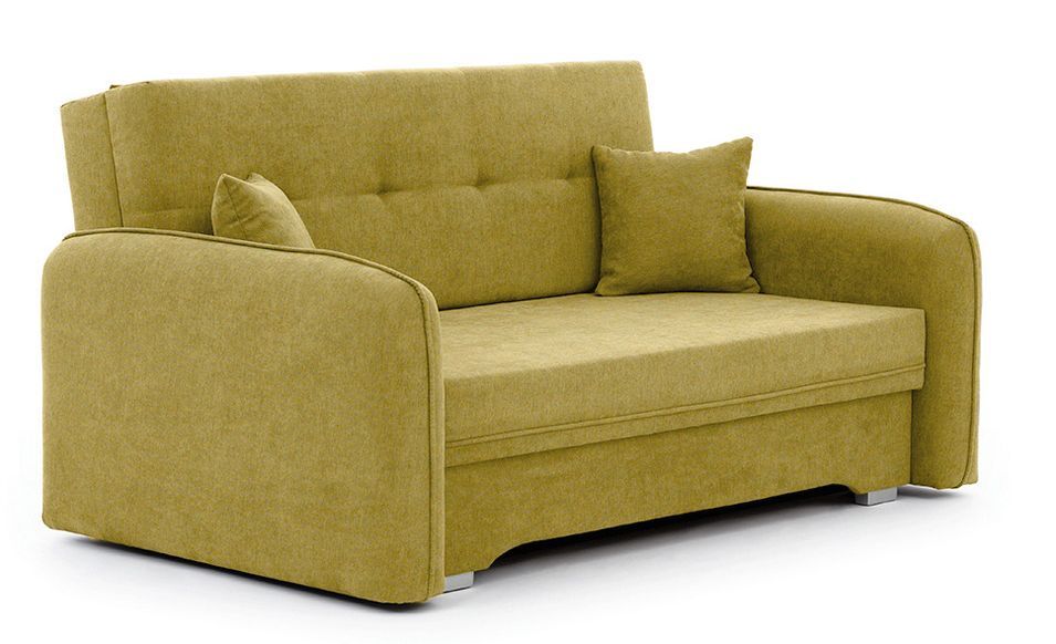 Petit canapé convertible 2 places LANY 155 cm - Compact et fonctionnalité intelligente - Photo n°1