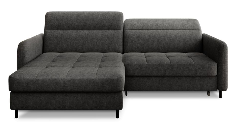 Petit canapé d’angle convertible tissu Kunder - Photo n°1