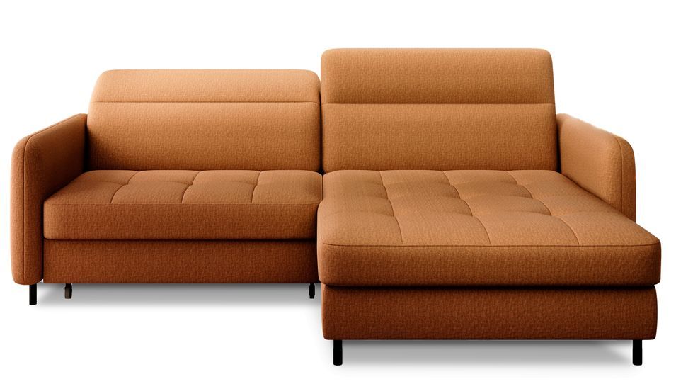 Petit canapé d’angle convertible tissu Kunder - Photo n°1