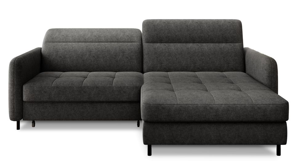 Petit canapé d’angle convertible tissu Kunder - Photo n°1