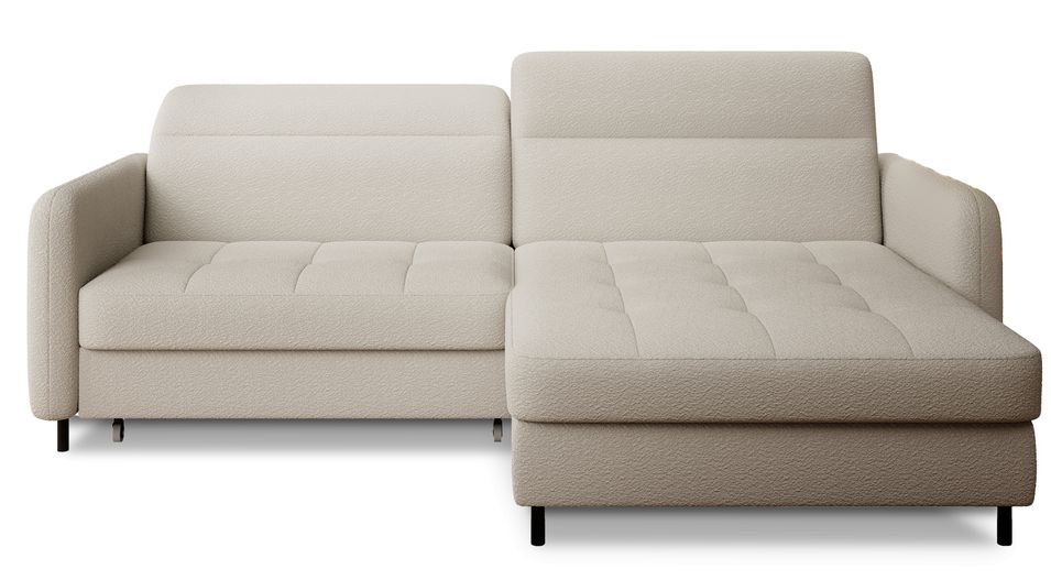 Petit canapé d’angle convertible tissu Kunder - Photo n°1
