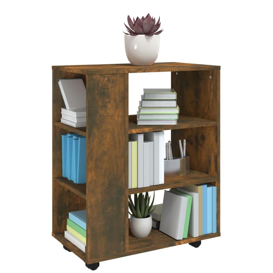 Petit meuble de rangement sur roulettes kazok 60 cm – Sobre et pratique - Photo n°1