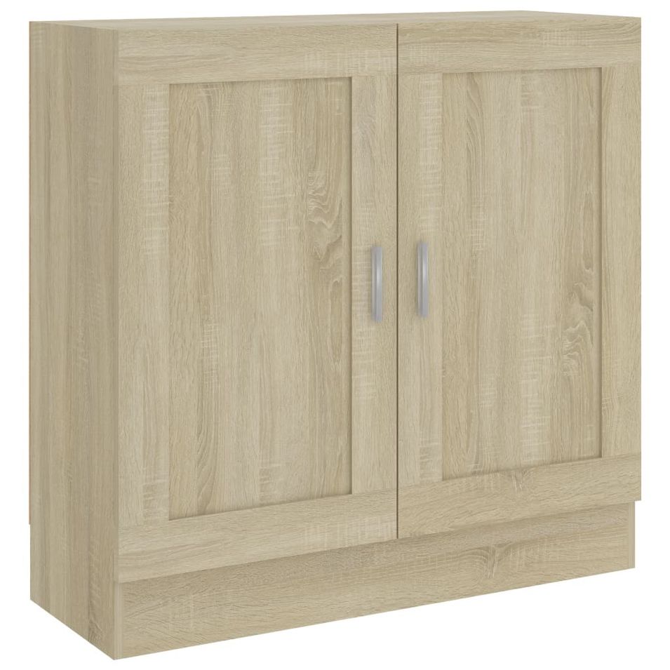 Petite armoire basse de rangement à 2 portes Mapa 83 cm - Fonctionnalité dans tous vos espaces - Photo n°1
