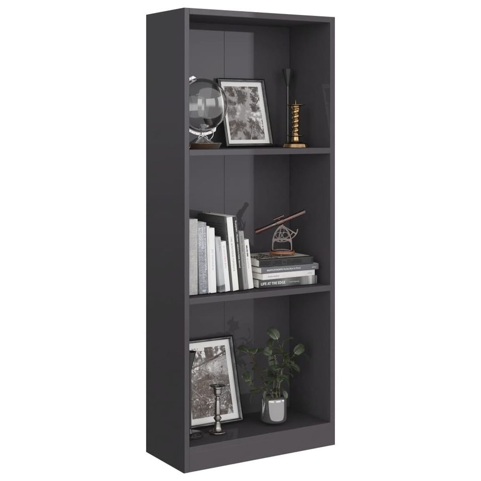Petite armoire étagère Lydo 40 cm - 3 niveaux - Photo n°1