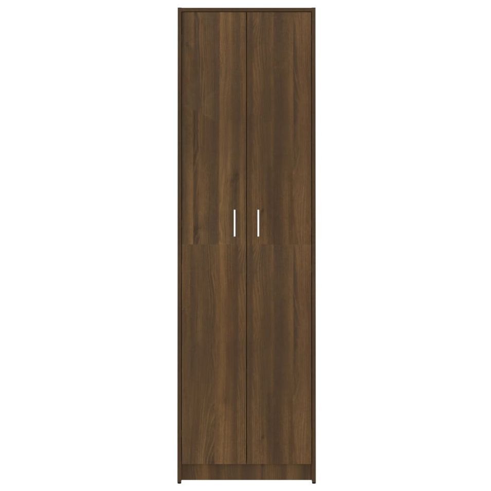 Petite armoire multifonction 2 portes Kala 55 cm - Rangement compact et élégant - Photo n°1