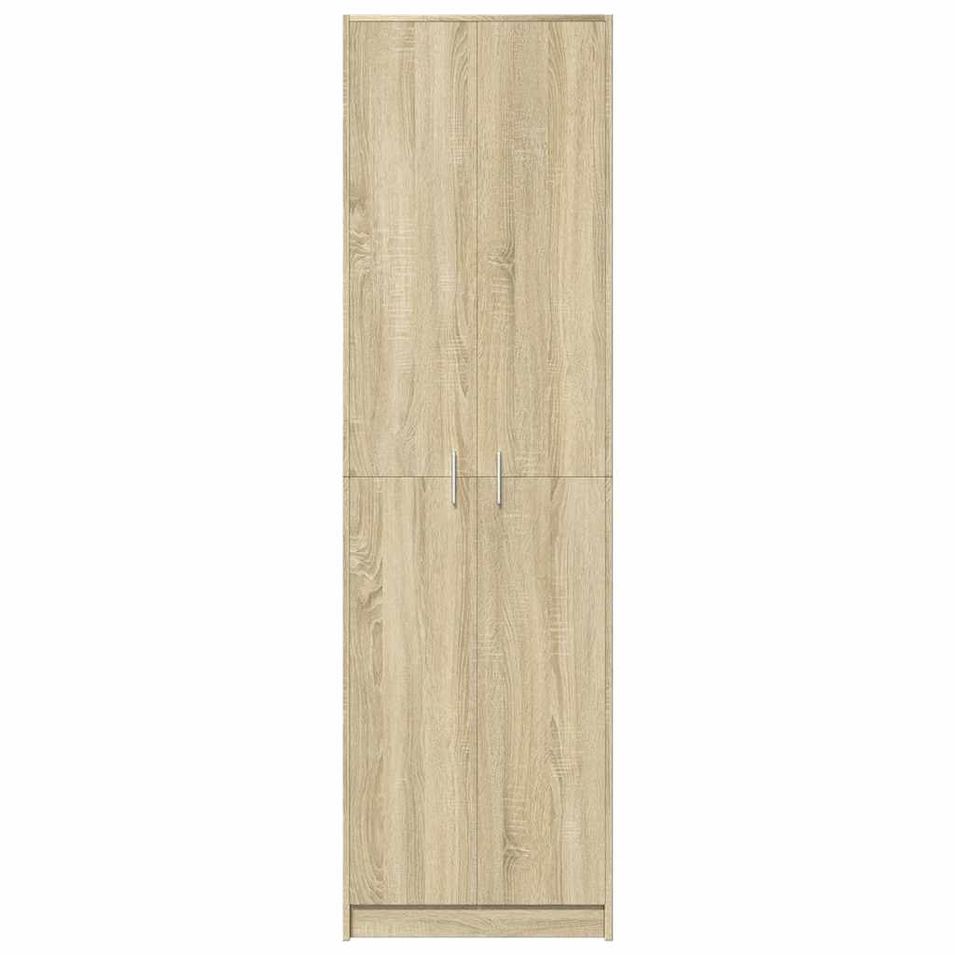 Petite armoire multifonction 2 portes Kala 55 cm - Rangement compact et élégant - Photo n°1