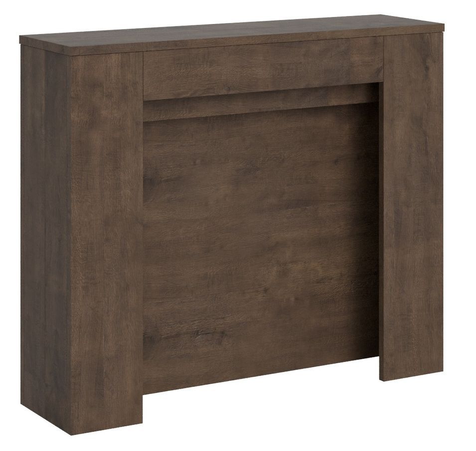 Petite console extensible en bois Kuba 90x25/211 cm - Photo n°1