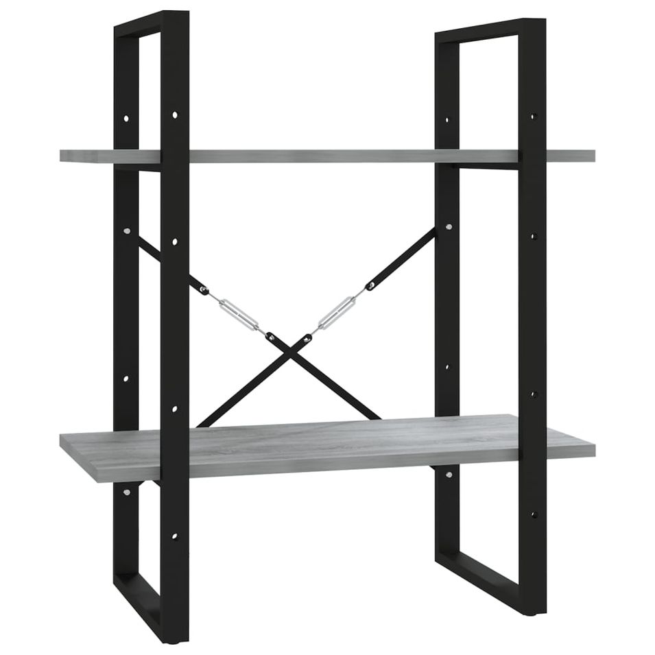 Petite étagère style industriel Loza 60 cm - Photo n°1
