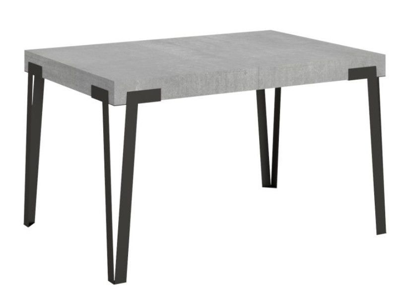 Petite table extensible carrée 90x90/246 cm Konta - Photo n°1