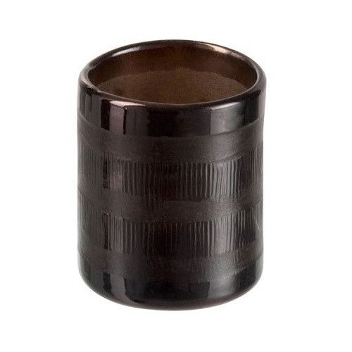 Photophore verre marron Narsh 8 cm - Photo n°1