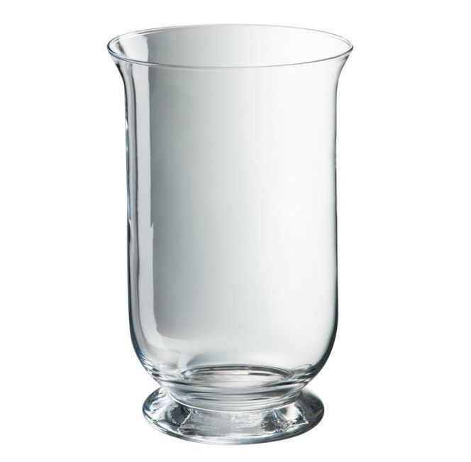 Photophore verre transparent Omani H 30 cm - Photo n°1