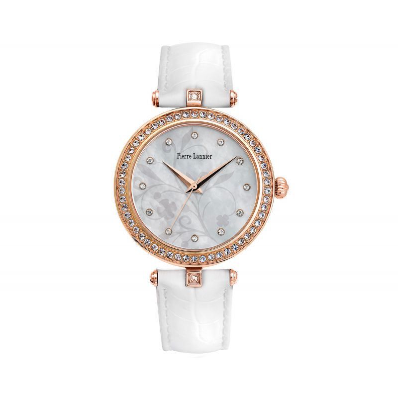 Pierre Lannier - Collection Tendence - Stainless Steel - Leather - 36 Mm - Wr: 5 Atm 067L990 - Photo n°1