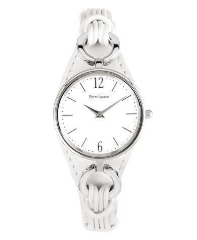 Pierre Lannier Large. S.steel/ Leather. Ronda 30. 3 Atm 002D600 - Photo n°1